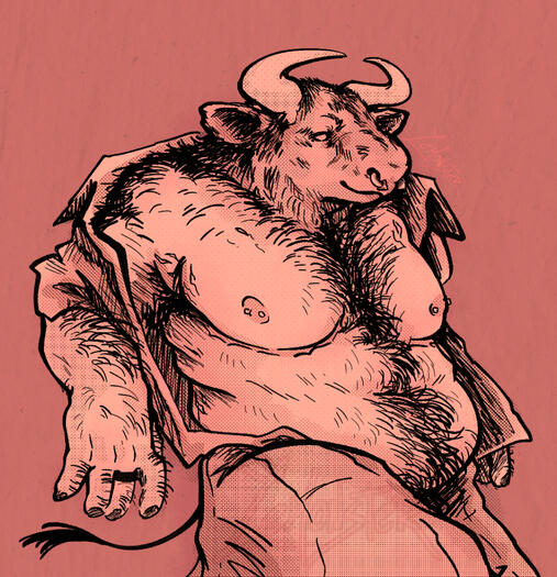 Transgender minotaur.