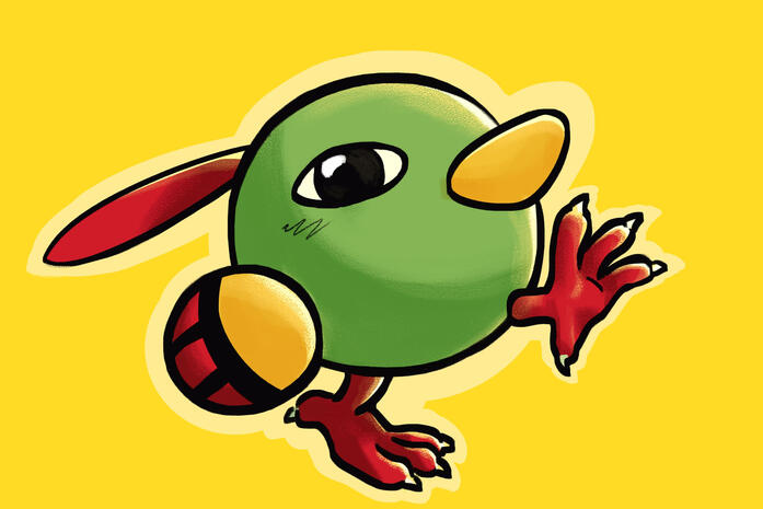 Natu sticker design.